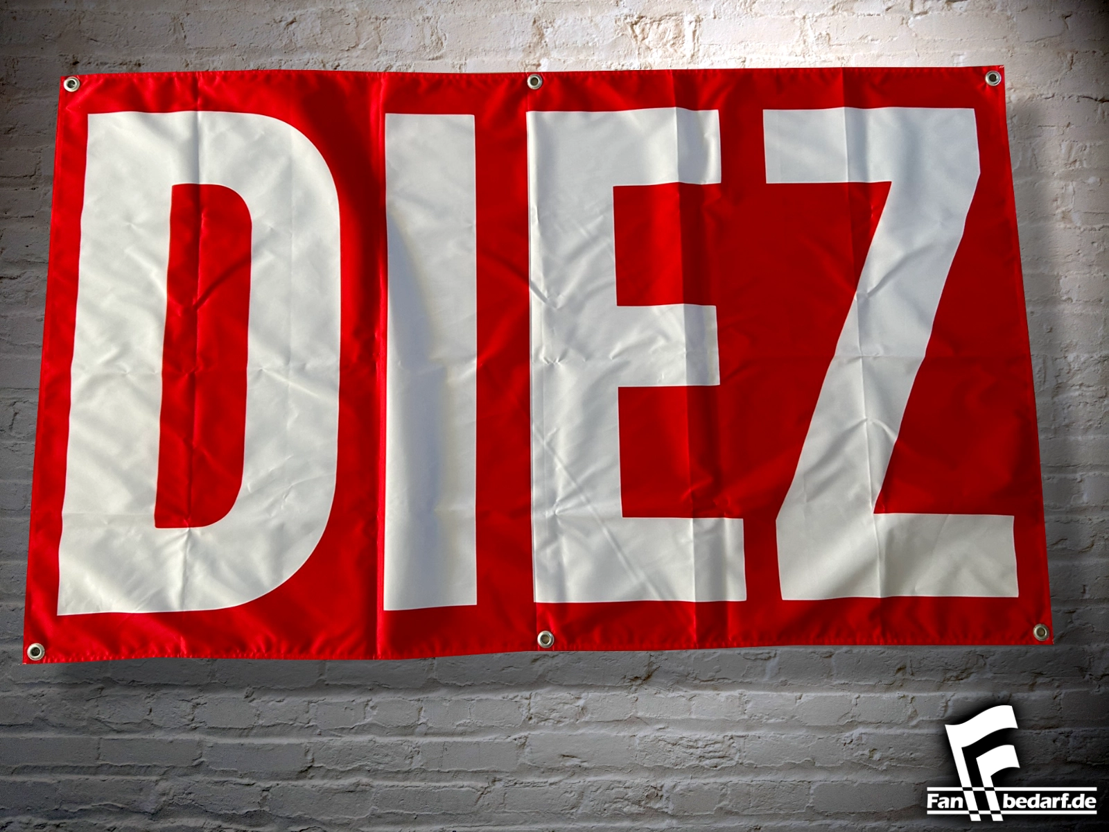 Stadion Zaunfahne der Stadt Diez ✯ individuelle Fankleidung
