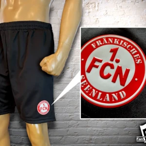Exklusiv für OFCN Fanclubs: Sportshorts mit Silikon-Logo Fränkisches Seenland